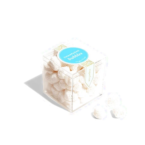 Sugarfina Champagne Bubbles Small Candy Cube Gummies, 2.8oz, 1 Count