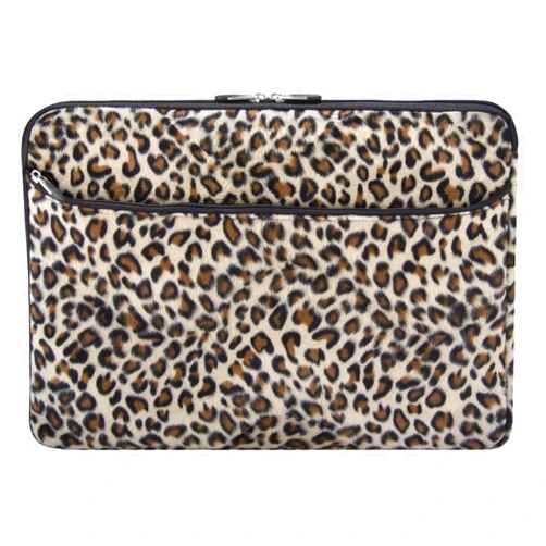 VG Bags Protective Padded Leopard Print 13-inch Laptop Sleeve for Microsoft Surface Laptop 3 2, Book 3 13.5