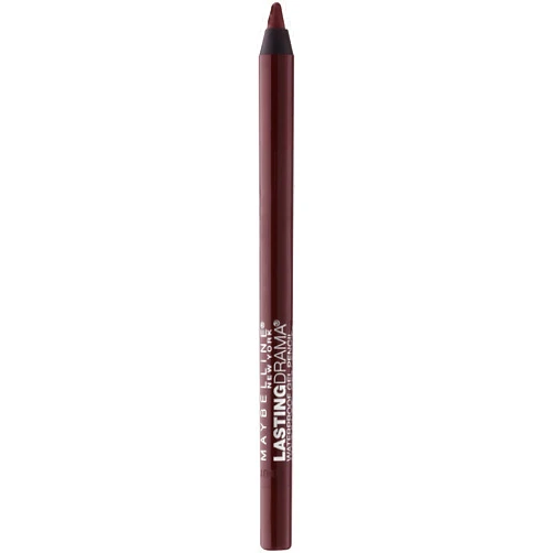 Maybelline Eyestudio Lasting Drama Waterproof Matte Gel Pencil Brown Eyeliner Makeup, Glazed Toffee, 1 Count