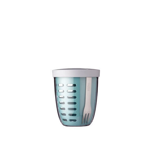 Mepal Ellipse Fruit & Veggie Pot, 600 ml, Nordic Green