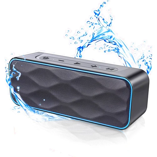 JYXOIHUB 20W Waterproof Bluetooth Speaker, Portable Wireless Speakers with 28H Playtime, IPX7 Waterproof, Wireless Stereo Pairing, Bluetooth 5.0 Speaker for Smart Board Electronic Whiteboard