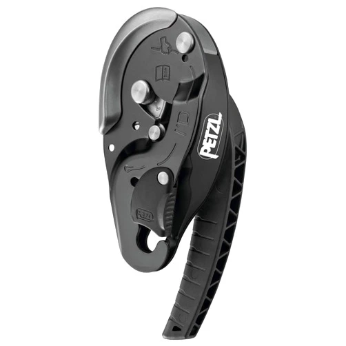 PETZL I'd Black Rope Descender 10-11.5mm Small NFPA ANSI D020AA01