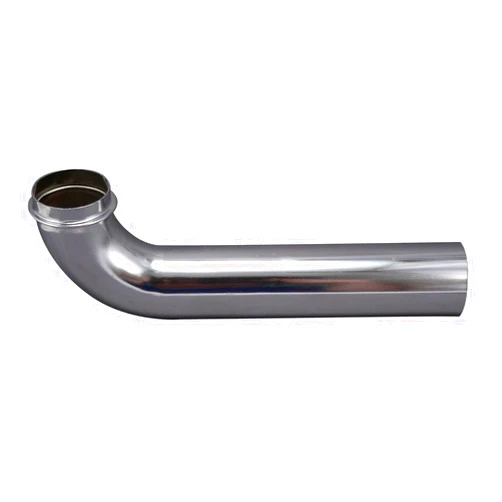Plumb Pak PP3CP Tube With Flange, 1-1/4 In, 7 In L, 22 Ga Wall Thickness, Chrome Plated, No Size