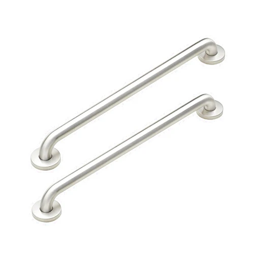 GrabBars.com 2 Pack 18 Inch Shower Grab Bars, 1.25