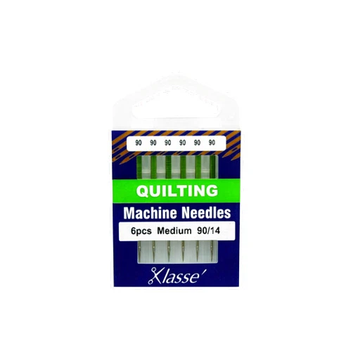 Klasse Needles Klasse Quilting Needles, Size 90/14, 1 Pack, 6pcs, AA5106.090