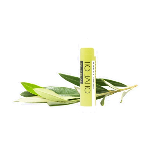 Handmade Malina™ Organic Olive Oil Lip Balm | Edible Ingredients | All-Natural | No Synthetic Flavor | No preservatives | Cruelty-Free | Gluten-Free | Handmade (One)