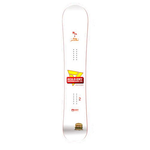 ACADEMY SNOWBOARD CO Academy Propaganda Zero Camber Snowboard (154W) - Adults' 2020
