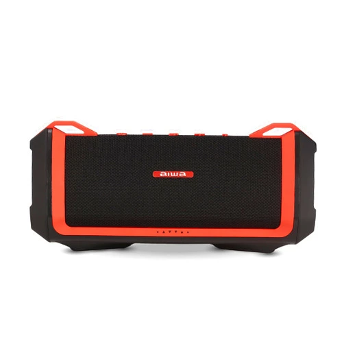Aiwa Exos-3 Waterproof Bluetooth Speaker, 60W Peak Power, 20-Hour Playtime, Stereo Sound, USB-C Charging, IPX7 Waterproof, Wireless Pairing, Perfect for Outdoor Adventures