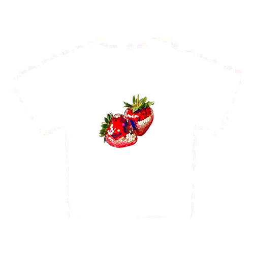 YWFULLBLUUM Graphic Baby Tees for Women,Y2k Cute Martini T-Shirt,Slim Fit Crop Tops, Fruit Shell Clothes