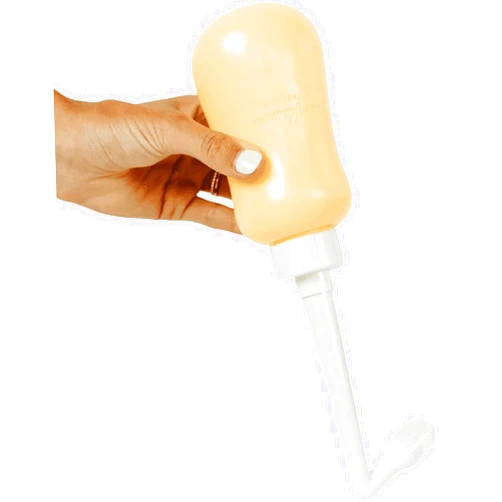 Sunflower Motherhood Peri Bottle, Women Postpartum Care, Portable Travel Bidet, Perineal Recovery & Cleansing After Birth - 300ml with Waterproof Bag