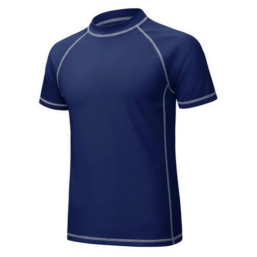 MAGCOMSEN Men's Rash Guard Swim Shirts UPF 50+ Sun Protection Quick Dry Fishing Water Shirts