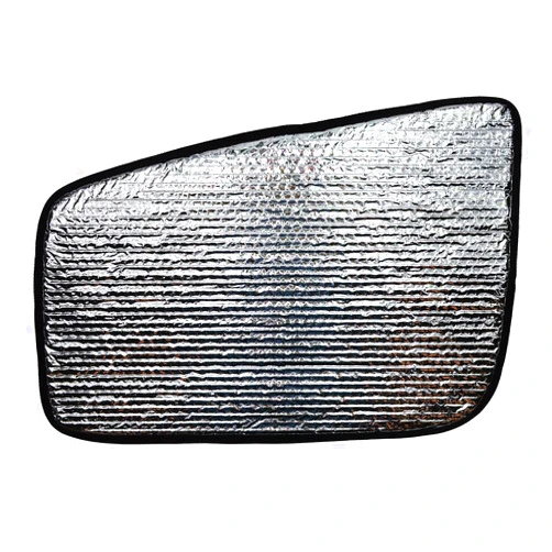 AutofitPro Set of 2 Custom Fit Automotive Reflective Rear Seat Side Window Sunshade for 2014 2015 2016 2017 2018 2019 Chevrolet Silverado Crewcab