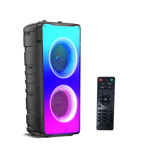TAMPROAD Bluetooth Speakers, 60W(80W Peak) Portable Loud Wireless Stereo Speaker with Rich Bass, Bluetooth 5.0, FM Radio, Colorful Light, TWS Pairing, EQ, 10000mAh Battery, Outdoor Speaker for Home Party Gift