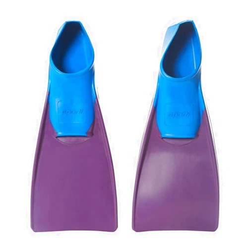 Sporti Adult-Kids Swim Fins for Pool Lap Swimming - Long Floating Fins for Swimming & Snorkeling - Swim Flippers for Training