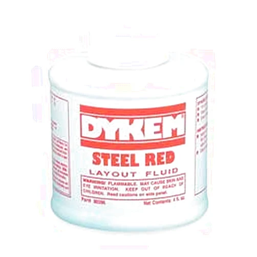 DYKEM Layout Fluid, Steel Red(TM), 4 oz by Dykem (1)