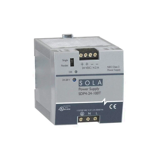 SolaHD/Emerson Industrial Automation - SDP4-24-100LT - Sola Hevi-Duty SDP4-24-100LT 92w 24v Din Plastic 115/230v