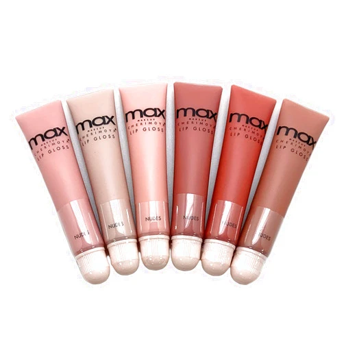 Cherimoya MAX Makeup Lip Polish Nude Gloss (6-pc)