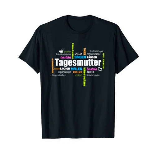 Tagesmutter Geschenk Erzieherin Tagesmutti Child's Day Mother Daymother Teacher T-Shirt