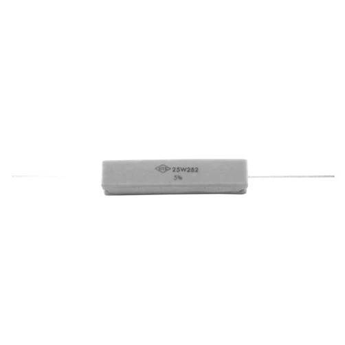 LED Group Buy NTE Electronics 25W122 Cermet Wire Wound Resistor, 5% Tolerance, Axial Lead, 25W, Flameproof, 220 Ohm Resistance