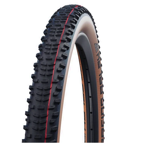 Schwalbe Racing Ralph Evo Folding Tyre, 57-622 (29 x 2.25 Inches) Super Race Transparent Skin
