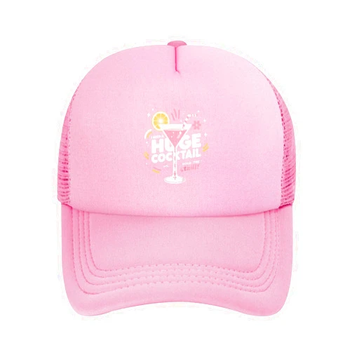 Tywonmy I Need A Huge Cocktail Hold The Tail! Funny Drink Graphic Hat Trucker Hats Men Baseball Cap Funny Gifts