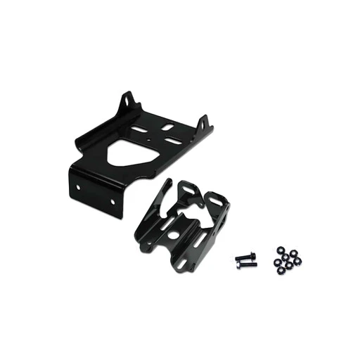 Kozak Aftermarket Replacement Direct Fit Bumper Bracket Set (Part Number: 82722750 and 82721541) For Volvo VNL 2004+ Semi Trucks PLUS Logo and Kozak Reflective Vest