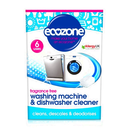 ECOZONE Washing Machine & Dishwasher Descaler Tablets 6 per pack - (Pack of 2)