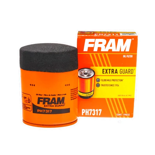 FRAM Extra Guard PH7317, 10K Mile Change Automotive Replacement Interval Spin-On Engine Oil Filter for Select Vehicle Models