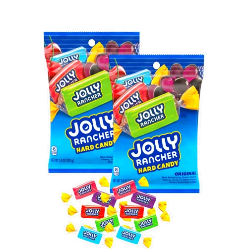 GIFT TROVE Jolly Ranchers (2 Pack - (3.8 OZ - Small Bags), Assortment)
