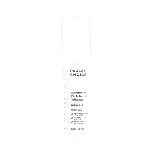 Paula's Choice SKIN PERFECTING 8% AHA Gel Exfoliant with Glycolic Acid Chamomile & Green Tea, 3.3 Ounce Pump Leave-On Gentle Exfoliator