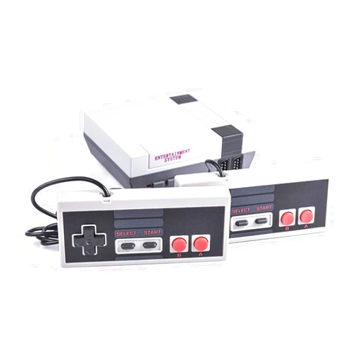 ZHSYMX Retro Gaming Console – Classic Mini Game System Built-in 620 Games and 2 Controllers - AV Input Old School Systems, 8-Bit Video Game System with Classic Games