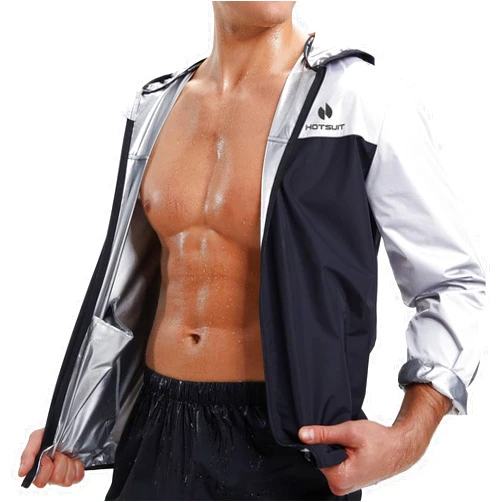 HOTSUIT Sauna Suit for Men Sweat Suits Gym Workout Exercise Sauna Jacket Pant Full Body
