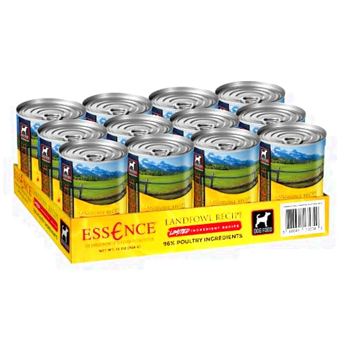 Essence Pet Foods Essence LIR Landfowl Dog Food 13-oz can, case of 12