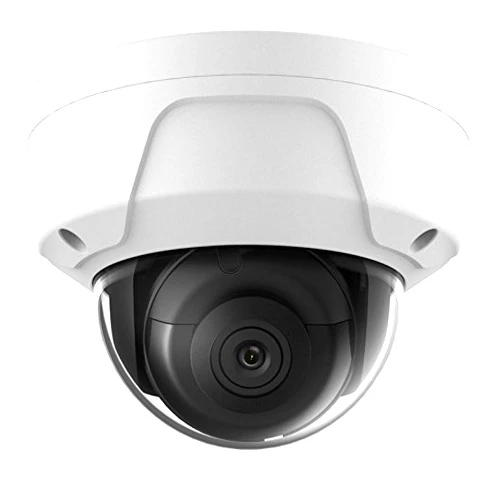 HAWK EYE SURVEILLANCE 4MP PoE Security IP Camera, Compatible with Hikvision Series DS-2CD2143G2-I, Mini Dome, EXIR Night Vision, 2.8mm Fixed Lens, H.265+, English Version, Firmware Upgradable
