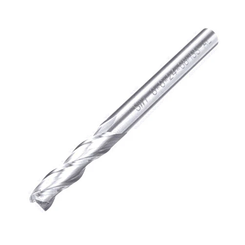 NINGZ Surface Milling Cutter One 3-slot HSS End Mill And A 6mm Shank Milling Cutter CNC Drill Bit For Wood Cutting And Engraving