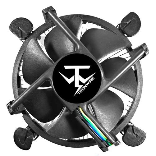 TRONWIRE TW-2 CPU Cooler Aluminum Heatsink 4-Pin PWM 92mm Low Profile 3000 RPM Fan Pre-Applied Thermal Paste for Intel Core i3 i5 i7 i9 Socket 1200 1151 1150 1155 1156 Desktop PC Computer