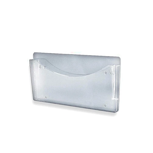 Azar Displays 250000 Clear Single Pocket Wall File