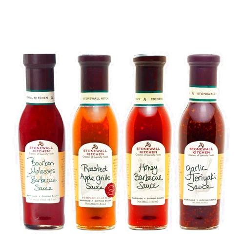 Stonewall Kitchen 4 Piece Our Sweet Grille Sauce Collection