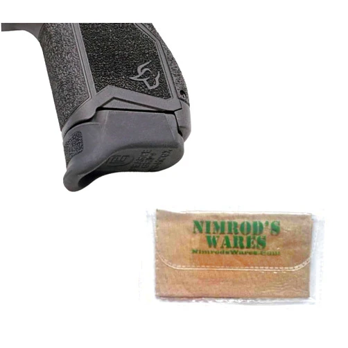 Nimrod's Wares Pearce Grip Extension Compatible with Taurus GX4 GX4 XL PG-HCGX Bundle with Microfiber Cloth
