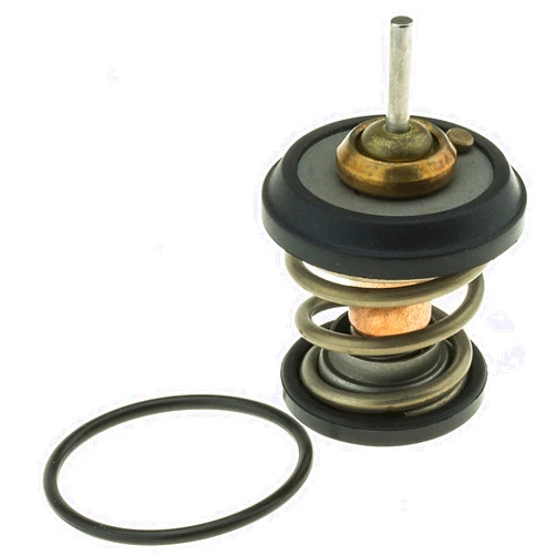 MotoRad 707-203 Thermostat Engine Coolant Thermostat Fits VW Tiguan 09–17 CC 09–17 GTI 09–14 Eos 09-16 Jetta 09-12 Beetle 11-13 Passat 09-10 Audi Q5 11–17 A4 Quattro 09–16 Q3 Quattro 13–18 06H121113B