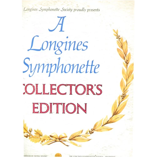 LONGINES SYMPHONETTE (Orchestra) A LONGINES SYMPHONETTE COLLECTOR'S EDITION: IMMORTAL SONGS OF LOVE--COURTSHIP / MARRIAGE LP