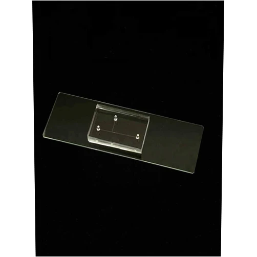 YATOKESS PDMS Microfluidic Chip for Laboratory Research, Series 5, 1Pcs/Package Y-Type Droplet Chip, Microsphere Microemulsion Drop PDMS Chip (T-Drop, 50μm Depth)