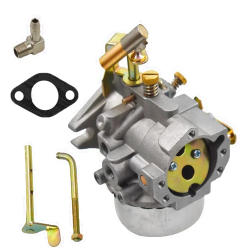 TINVHY 47-853-23-S Carburetor Replacement for Kohler 26, K241 & K301, 10HP & 12HP M10 M12 Cast Iron Engines 26 w/2 Choke Shafts & 2 Gaskets