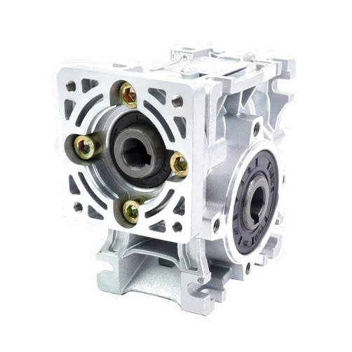 STEPPERONLINE 50:1 Worm Gearbox New Version NMRV30 Worm Gear Speed Reducer 11mm Input Shaft Diameter