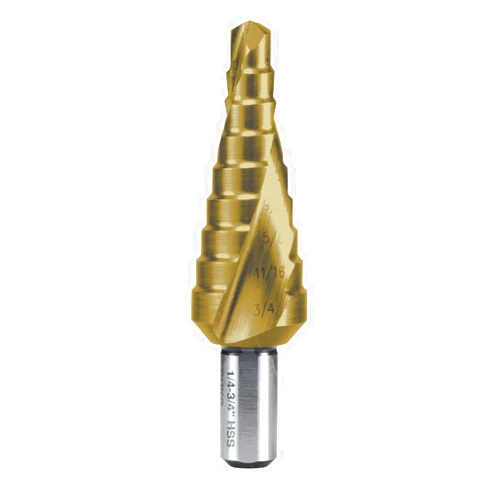 RUKO 101703T Step Drill, HSS-TiN, Size 3