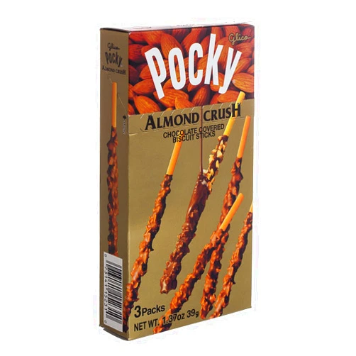 Glico Pocky Almond Crush, 1.37-Ounce (Pack of 10)