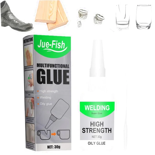 LONGLUAN Jue Fish Welding High-Strength Oily Glue, 30ML, Plastic