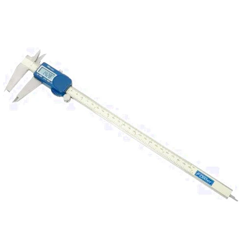Fowler B228406 Fowler 54-101-300-1 Xtra-Value Cal 0-12 in. & 300 mm Large Easy-Read Display Stainless Digital Caliper