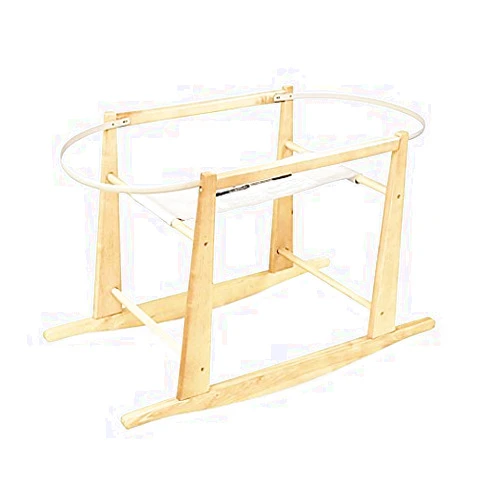 Jolly Jumper Rocking Moses Basket Stand Natural