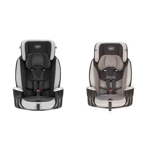 Evenflo Maestro Sport Harness Highback Booster Car Seat, 22 to 110 Lbs., Granite Gray, Polyester & Maestro Sport Harness Booster Car Seat, Crestone Peaks